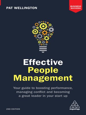 cover image of Effective People Management